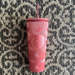 Starbucks Fall 2023 Pink Pearl Scale Tumbler- Venti